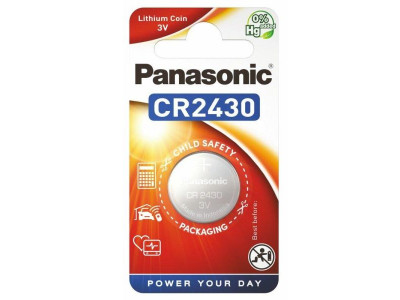 Батерия 3V CR2430 Lithium Battery Panasonic PAN-BL-CR2430